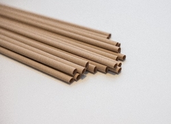 Bamboo - Přírodní bambusové brčko Standard 6mm x 23cm - krabička, balení 50ks