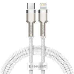 Baseus Cafule Series nabíjecí/datový kabel USB-C na Lightning PD 20W 2m, bílá