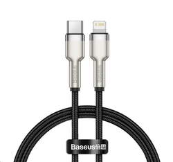 Baseus Cafule Series nabíjecí/datový kabel USB-C na Lightning PD 20W 2m, černá