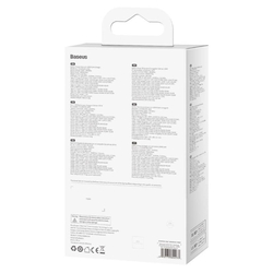 Baseus GaN3 Pro rychlonabíjecí stolní adaptér 2x USB-C + 2x USB-A + AC 100W 1.5m kabel černá