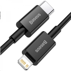 Baseus Superior Series rychlonabíjecí kabel USB-C/Lightning 20W 1m černá
