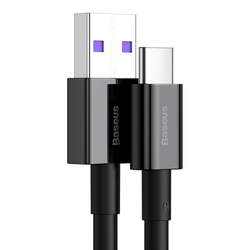 Baseus Superior Series rychlonabíjecí kabel USB/USB-C 66W 2m černá