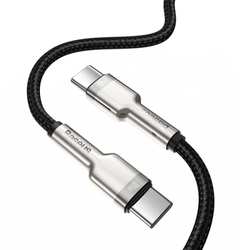Baseusnabíjecí/datový kabel USB-C samec na USB-C samec 100W 1m, černá