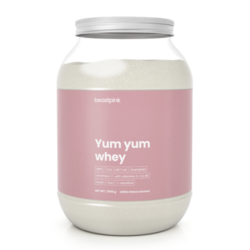 BeastPink Yum Yum Whey 1 kg - karamelová sušenka