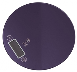 BerlingerHaus Váha kuchyňská digitální kulatá 5 kg Purple Eclipse Collection 