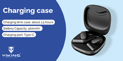 Bezdrátová Bluetooth sluchátka Viking V49