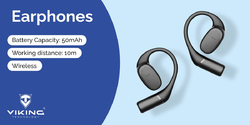 Bezdrátová Bluetooth sluchátka Viking V49