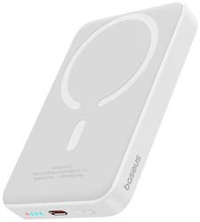 Bezdrátová powerbanka Baseus Magnetic Mini Air 10000mAh, 20W bílá