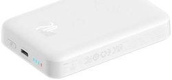 Bezdrátová powerbanka Baseus Magnetic Mini Air 10000mAh, 20W bílá