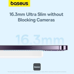 Bezdrátová powerbanka Baseus Magnetic Mini Air 6000mAh, 20W bílá