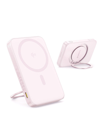 Bezdrátová powerbanka Baseus PicoGo Qi2 5000mAh, 20W růžová