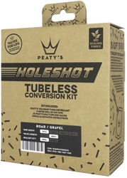 Bezdušový set PEATY'S Holeshot Tubeless conversion kit 21 MM (ROAD&GRAVEL)