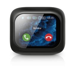 Bluetooth sluchátka Aligator Pods LCD + ANC, černá