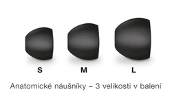 Bluetooth sluchátka Aligator Pods LCD + ANC, černá
