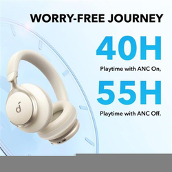 Bluetooth sluchátka Anker soundcore Space One bílá