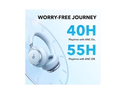 Bluetooth sluchátka Anker soundcore Space One modrá
