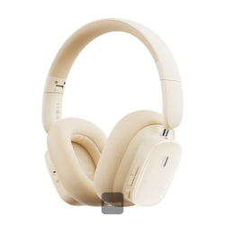 Bluetooth sluchátka Baseus Bowie H1i s ANC bílá