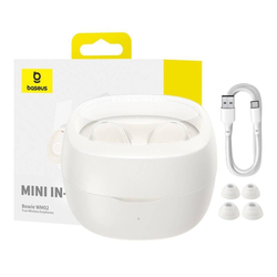 Bluetooth sluchátka Baseus Bowie WM02 bílá