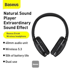 Bluetooth sluchátka Baseus Encok D02 Pro černá
