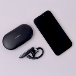 Bluetooth sluchátko s nabíjecím pouzdrem Maxlife MXBH-01 černé