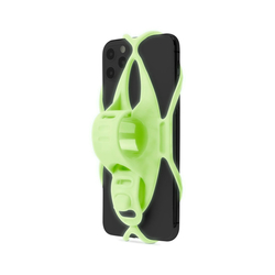BONE Bike Tie 4 - Luminous Green, držák na kolo pro mobil 4.7-7.2"