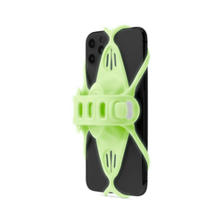 BONE Bike Tie Pro 4 - Luminous Green, držák na kolo pro mobil 4.7-7.2"
