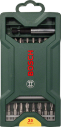 Bosch 25dílná sada šroubovacích bitů Mini-X-Line (2.607.019.676)