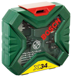 Bosch 34dílná sada vrtáků a šroubovacích bitů X-Line Classic (2.607.010.608)