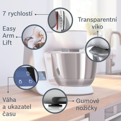 Bosch MUM5XW40 Kuchyňský robot MUM5 