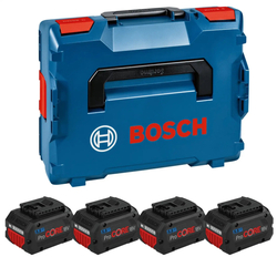 Bosch Sada akumulátorů 4 x ProCORE18V 5,5Ah (1.600.A02.A2U)