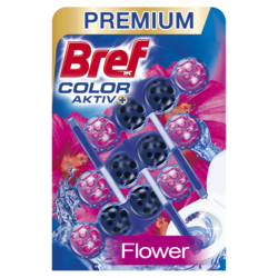Bref WC blok Color Aktiv Fresh Flower 3x50g