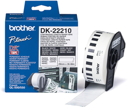Brother DK-22210 (papírová role 29mm x 30,48m)