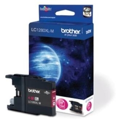 Brother inkoust LC-1280XLM, magenta (1200 stran) - originální
