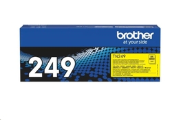 Brother toner TN-249Y žlutá (4000 stran) - originální