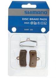 Brzdové destičky SHIMANO D02S-MX - kovové 