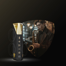 BUGANi Brief Lamborghini Bluetooth reproduktor Black+Gold