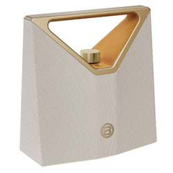 BUGANi Brief Plus přenosný Bluetooth reproduktor Champagne