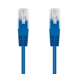 C-TECH kabel patch cord Cat5e, UTP, modrá, 0,25m