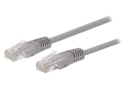 C-TECH kabel patch cord Cat5e, UTP, šedý, 50m