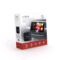 C-TECH WAC-21, Bezdrátový adaptér Android Auto, Car play, USB