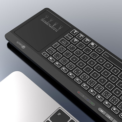 C-TECH WLTK-03, Dual, Touchpad