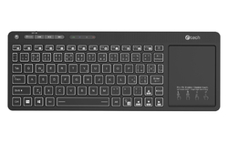 C-TECH WLTK-03, Dual, Touchpad