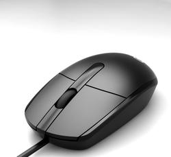 C-TECH WM-10, černá, USB