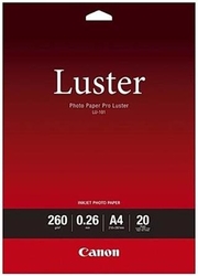 CANON LU-101 Luster, A4 fotopapír, 20 ks, 260g/ m