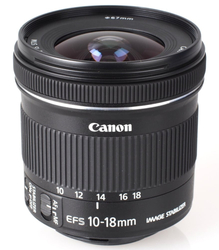 CANON objektiv EF-S 10-18mm f/4,5-5,6 IS STM