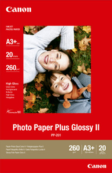 Canon PP-201 A3+ Photo Paper Plus Glossy II 20sheets 260g/m2 *****
