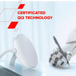 CANYON Bezdrátová nabíječka podložka  WS-105 15W Qi2 bílá