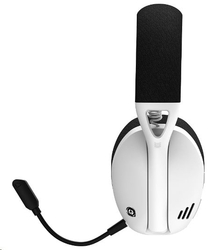 CANYON bezdrátový herní headset EGO GH-13, 2,4Ghz, BT 5.2, USB-C, prostorový zvuk 7.1, 40mm měniče, bílý