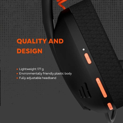 CANYON bezdrátový herní headset EGO GH-13, 2,4Ghz, BT 5.2, USB-C, prostorový zvuk 7.1, 40mm měniče, bílý