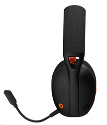 CANYON bezdrátový herní headset EGO GH-13, 2,4Ghz, BT 5.2, USB-C, prostorový zvuk 7.1, 40mm měniče, černý